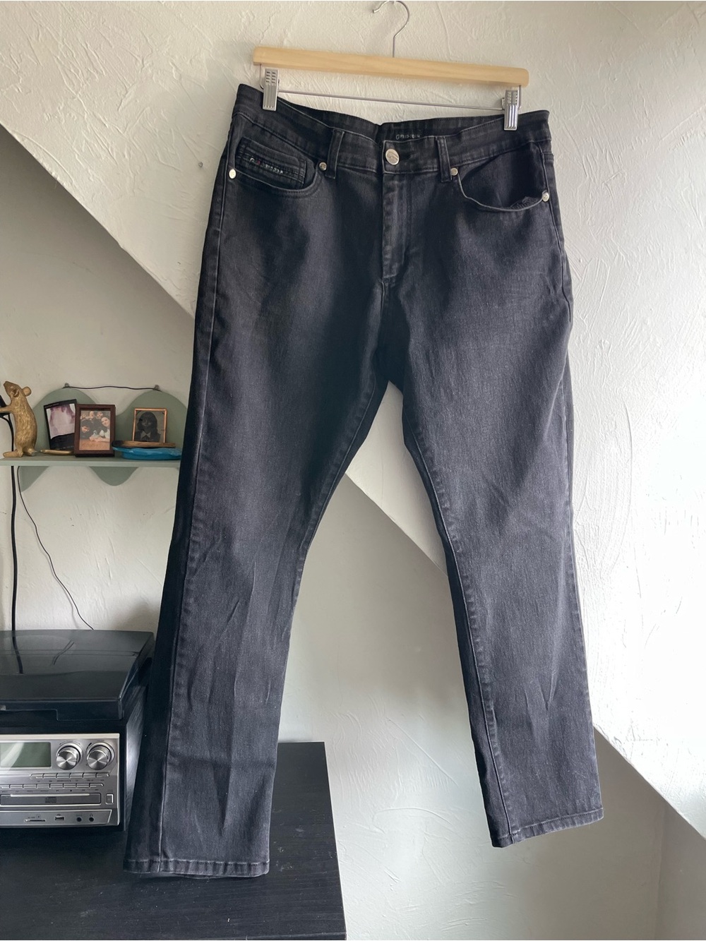 Fried Denim Black Slim Jeans | Men’s 34 x 30